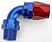 Russell 612140 Full Flow Swivel Hose End 90-Degree -12 AN Hose 3/4