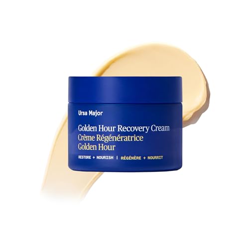 Ursa Major Golden Hour Recovery Cream - Natural Rich and Intensely Hydrating Face Cream with Black Currant, Calendula & Sea Buckthorn (1. 7 oz)
