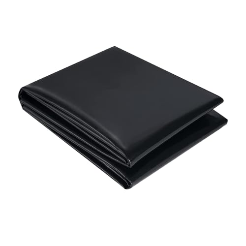 Hsthe Sea Pond Liner Black Pond Tarpaulin 2x2m Garden Pond Film Fish Pond Film Heavy Duty Large Sealing Film Pond Film For Fountain Water Garden Waterfall - Image 3