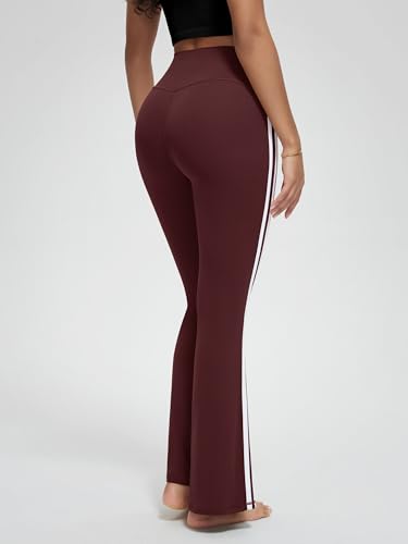 ODODOS Cloud Feeling Flared Yoga Pants for Women, High Waist Casual Bootleg Lounge Pants, 30"/32" Inseam3