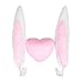 Goetland Easter Bunny Costume Kit Car Vehicle Decorations Accessories Pink Ears & Nose