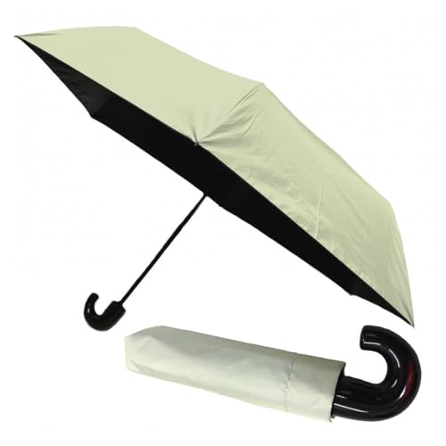 anon 日傘 曙塗り ライトグレー 紀州漆器アンブレラ 晴雨兼用傘 UVカット率100% 折りたたみ傘 男女兼用デザイン