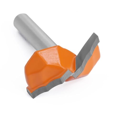 1PC 6MM 6.35MMシャンクフライスカッター木製彫刻ドアフレームルータービット木材用カーバイドクラシックドアキャビネットビット木工(6x29x5mm)