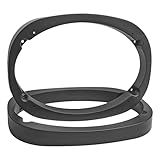 NuIth 6X9 Universal Plastic Vehicle Speaker Spacer Ring Adapter, 6x9 Inch Car Speaker Spacer Mounting Bracket Adapter Refit Audio Speaker Mat, 1 Pair