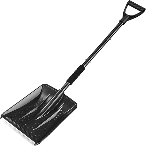 ThawTech Cordless Electric Snow Shovel, 21V, 12-Inch, Adjustable Directional Plate, with 4 Ah...