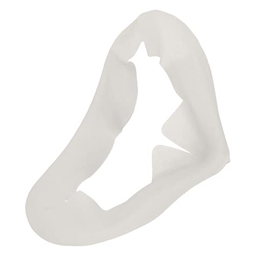 Silicone VR Face Cover, Lightweight Blocker VR Face Pad Confortável para Jogos (Cinza)
