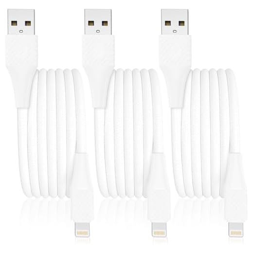 Apple MFi Certified 10ft iPhone Charger Cable 10 Foot 3Pack Lightning Charging Cord for Apple iPhone 12/11/11 Pro/X/Xs Max/XR/8/8 Plus/7/6/6s/SE/5c/5s/5 iPad Air 2/Mini Airpods USB Charge 10Feet