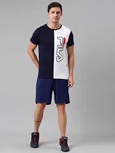 Image of Fila Men's Solid Straight T-Shirt