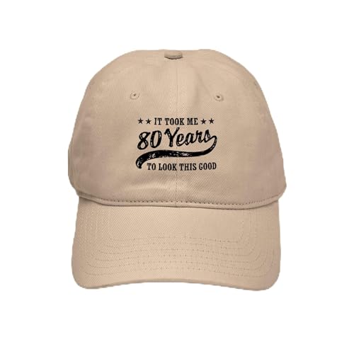 CafePress Funny 80Th Birthday Cap Unique Adjustable Baseball Hat
