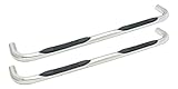 Westin 23-1680 E-Series 3 Nerf Step Bars fits 1999-2014 Silverado Sierra 1500 1999-2004 2500LD...