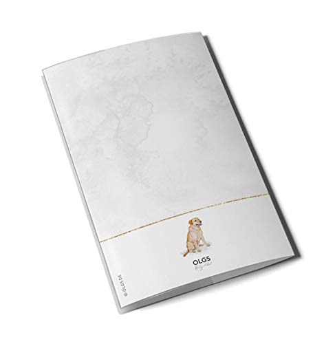 OLGS EU-Heimtierausweis Hülle Golden Touch Tierausweis Schutzhülle Geschenkidee Reisedokument Tiere Haustier Tierpass (Labrador, EU-Heimtierausweis)