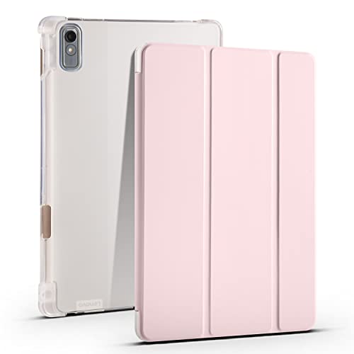 Fundas para tabletas Compatible con Lenovo Tab P11 (2.ª generación) de 11,5 pulgadas/Pad Plus 2023, funda protectora delgada y ligera, funda inteligente a prueba de golpes con carcasa trasera transpar
