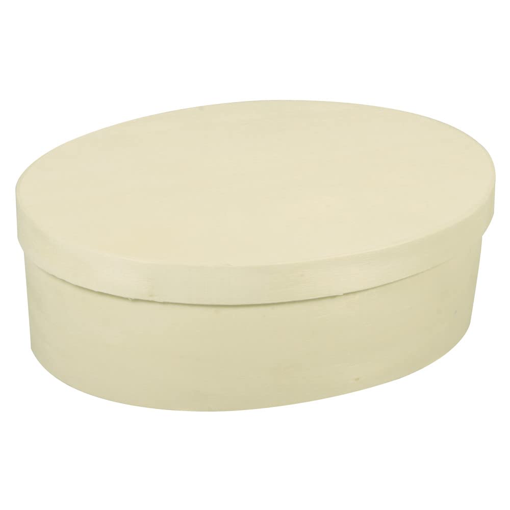 Rayher 62388000 Chipbox Oval FSC Mix Credit 9 x 12 x 5 cm