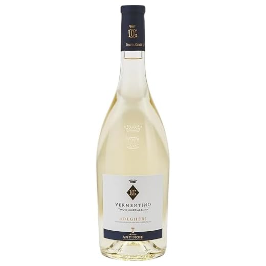 Weißwein aus der Toskana - 3 x 0,750 l. - Vermentino Bolgheri DOC - Tenuta Guado al Tasso - Weingut Marchesi Antinori