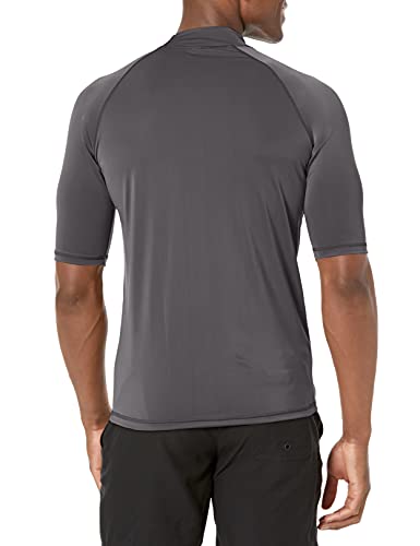 Image of Kanu Surf Men's Fiji UPF 50+ Short Sleeve Sun Protective Rashguard Swim Shirt