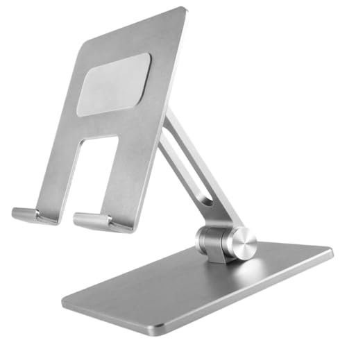 Soporte Ajustable de Aluminio para Laptop y Tablet Plata miniatura 7