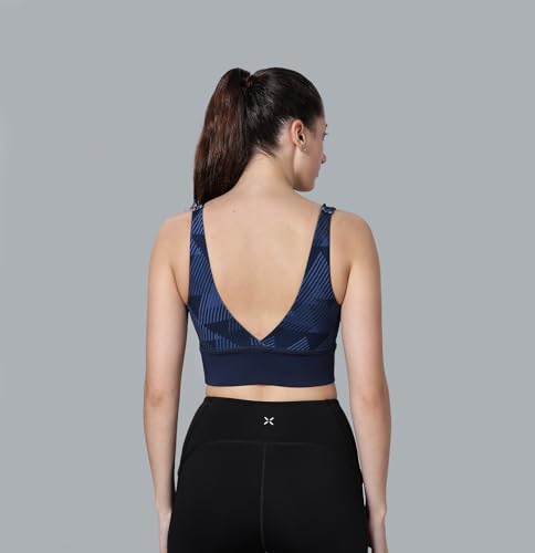 Image of XTEP Women Training Bra Top I Polyester Elastane Blend I Shield & Comfort Technology I Moisture-Wicking Support I Workout Wear