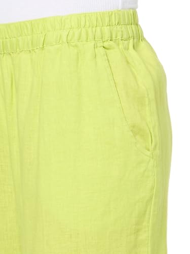 Ali Miles Women's Pull on Wide Leg Pant Front Pockets High Centre Slits3