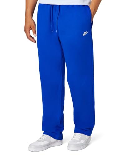 Image of Nike Men's Club Open Hem Brushed Fleece Pants