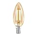 Produktbild EGLO LM E14 LED Leuchtmittel, Glas, 4 W, Amber, Kerze