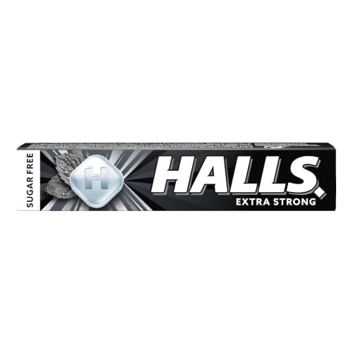 Miniatura 3 de Halls Menta Fuerte, Caramelo Sin Azúcar, Caja De 20 Sticks De 32 G