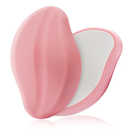 Nano Haarentferner, IBAYE Crystal Haarentferner, Haarentfernung Ohne Rasieren, Haarentferner Rasieren Schmerzen & Schneiden, Haar Radierer, Glatte Haut ohne Stoppeln, Crystal Haarentferner (Rosa) Cover