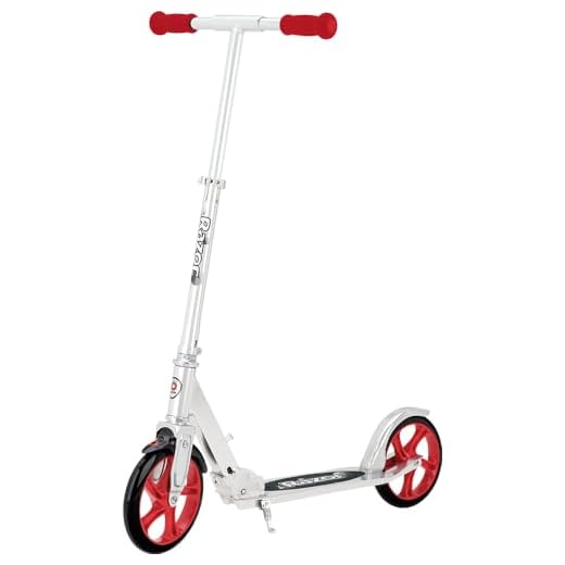 Razor A5 LUX Kick Scooter - Red - FFP