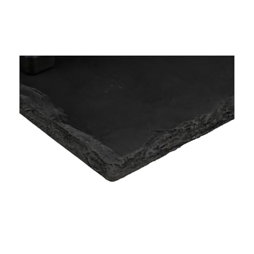 Dimplex Hearth Pad, Slate Effect Resin Hearth Mat, Slate Grey Accessory for Electric Flame Effect Stoves and Electric Freestanding Fires, Size: 1.5(H) x38(D) x 80(W) cm