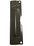 Don-Jo PLP-211-DU Latch Guard 3 inch x 11 inch, Dark Brown Painted Finish