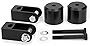 dynofit 2.5' Leveling Lift Kit for 2005-2020 F-250 F350 Super Duty(4WD),2.5 Inch Solid Front Struct Spacers+Shock Extenders for 05-20 Heavy Duty(HD) F250 350 Coil Spring Suspension