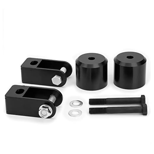 dynofit 2.5" Leveling Lift Kit for 2005-2020 F-250 F350 Super Duty(4WD),2.5 Inch Solid Front Struct Spacers+Shock Extenders for 05-20 Heavy Duty(HD) F250 350 Coil Spring Suspension