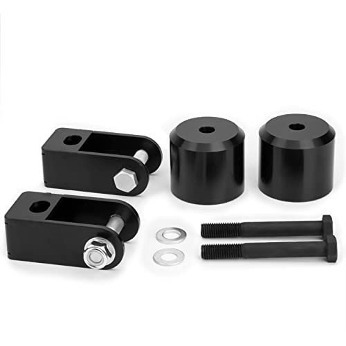 dynofit 2.5" Leveling Lift Kit for 2005-2020 F-250 F350 Super Duty(4WD),2.5 Inch Solid Front Struct Spacers+Shock Extenders for 05-20 Heavy Duty(HD) F250 350 Coil Spring Suspension