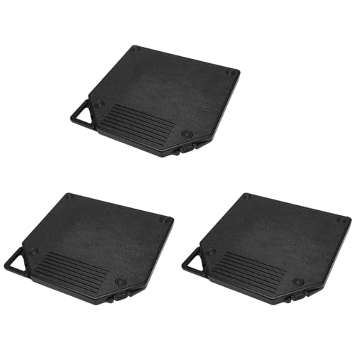 Boîte de bande d'enregistrement à bobine ouverte 10" | Protection complète anti-poussière noir