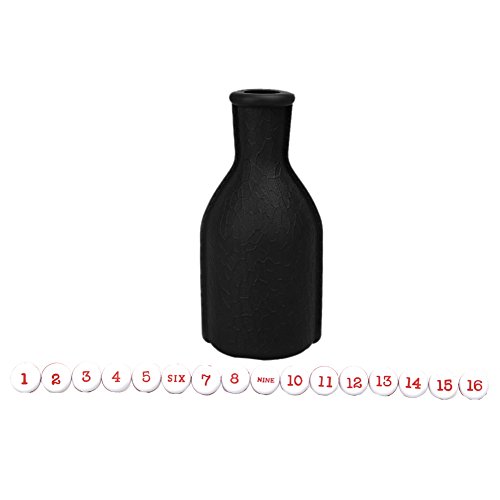 Winnereco Billiard Kelly Pool Shaker Bottle With 16 Numbered Tally Balls Peas #TOP19