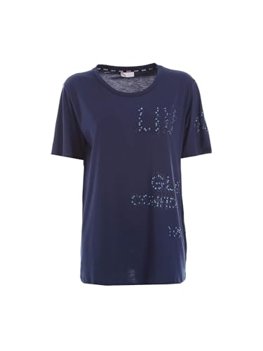 T-shirt strass Liu Jo TA4138 en coton premium doux et scintillant