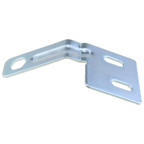 Bisagras metálicas plateadas para puertas dobles plegables Heyous, 4 piezas, para reparación de puertas de gabinete de pared, sala o dormitorio miniatura 4