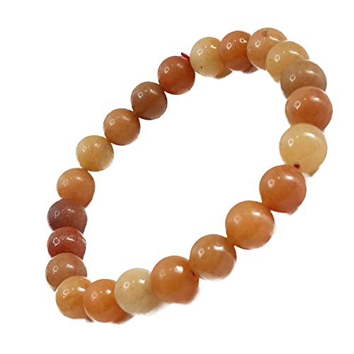 Image of HEALING AND SEMI-PRECIOUS CRYSTAL STONE BRACELET 8 MM ROUND FOR FENSHUI