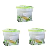 RLXROM 3 Pcs Self-Standing Trash Bags for Outdoor BBQ Party Car Picnic Camping No Trash Cans Needed