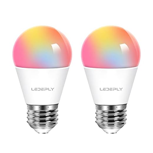 LEDEPLY Zigbee A15 Smart Bulbs, Compatible with Hue*, Alexa, Google & ConBee (Hub Required),E26, 5W=40W, Color Changing, Dimmable WiFi Light Bulbs, 2Pack