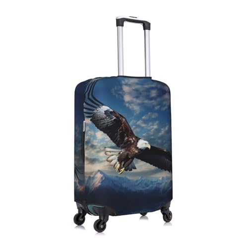 Patriotic Eagle Print Suitcase Covers For Luggage Suitcase Cover Travel Luggage Cover Fits 18-32 Inch Suitcases3