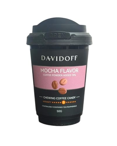 Image of Davidoff Mocha Coffee Candy | Premium Coffee Flavoured Hard Candy | Smooth & Aromatic Taste | 50gm