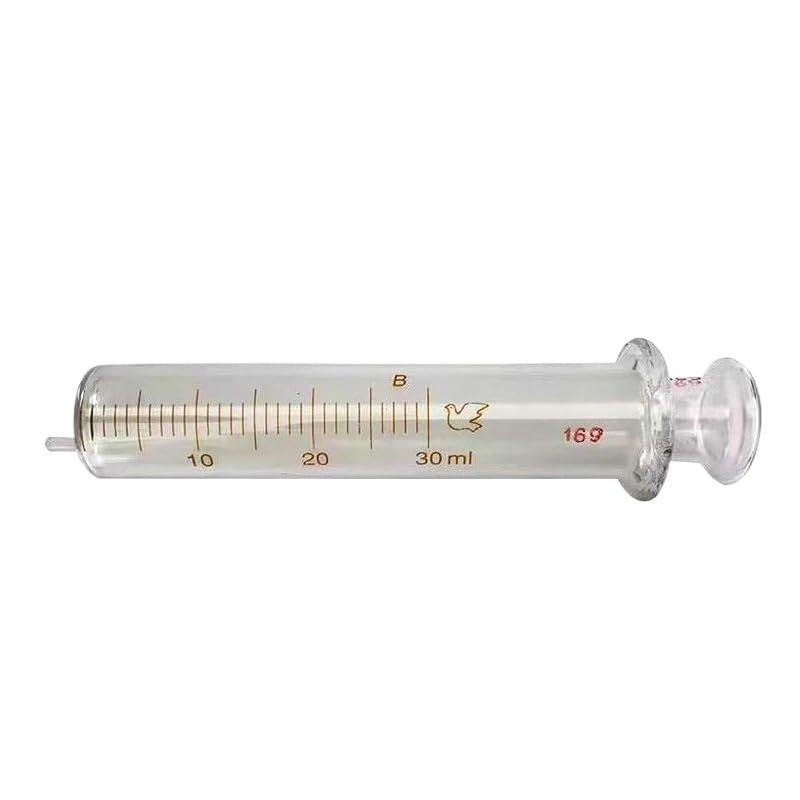 Verrerie de laboratoire 30 ml avec seringue en verre réutilisable 5/PK