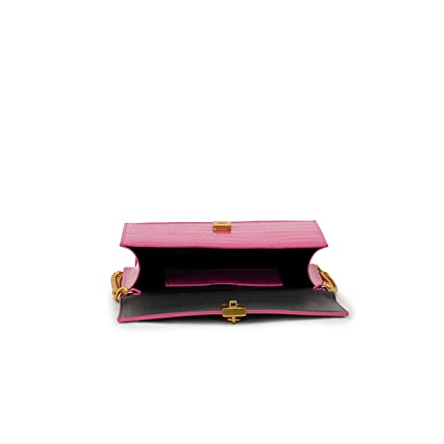 Image of Miraggio Mila Women's Shoulder Sling Clutch - Pink