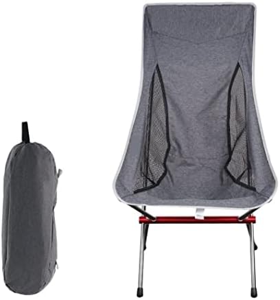 Camping Chair Outdoor Fishing Chair Lightweight Folding High Back Camping Chair Portable Compact Seat Stool for Outdoor Camp Travel Picnic Hiking Folding Chairs for Outside Portable ( Color : G )