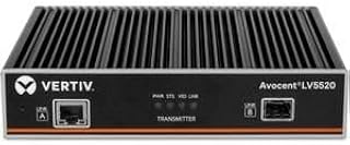Vertiv - LV5520R-400 - Vertiv Avocent LV5520 High-Performance KVM Extender | Receiver - High-Performance KVM Extender | 4K 60Hz | Single Head | Dual Head | Single Port KVM | 2 Port KVM | 4 Port KVM |