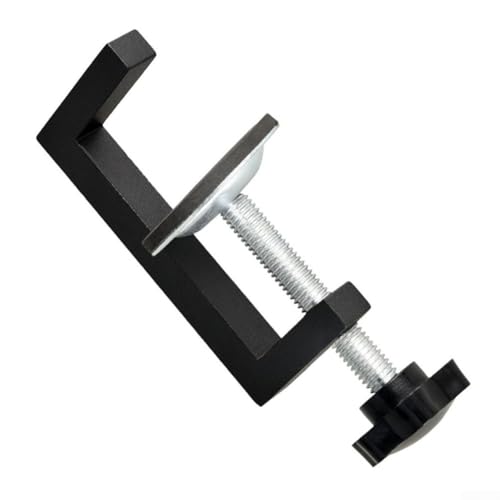 Abrazadera en C reversible para carpintería, abrazadera en G de metal ajustable de 10-57 mm para taladrar y cortar madera, plástico y banco de trabajo de mesa