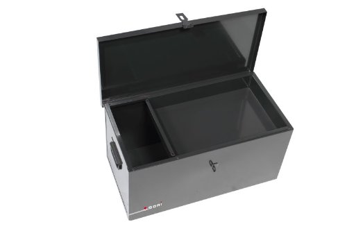 COFFRE DE CHANTIER SORI 670X350X350MM SANS PLATEAU GRIS - CR670