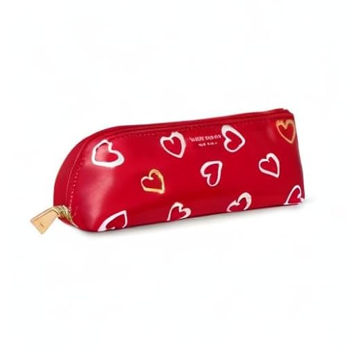 kate spade new york Estojo para Caneta E Lápis com Material de Escritório para Adultos, Bolsa com Zí