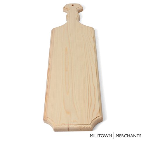 Official Greek Paddle - Sorority Paddle/Fraternity Paddle - 22" Solid Pine Wooden Paddle - Frat Paddle - Sanded & Ready To Paint - Great For Greek Letters (22", 1 Paddle) #TOP3