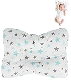 Cojín genérico antivuelco de tela 100% algodón, suave y transpirable: pequeño y fácil de llevar, cojines para niños para cuna, cochecito, viaje, decoración de dormitorio